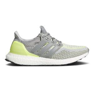 Adidas Ultraboost 2.0 Charcoal Grey Solar Yellow Running 6 Mens 7 Women's EF8631